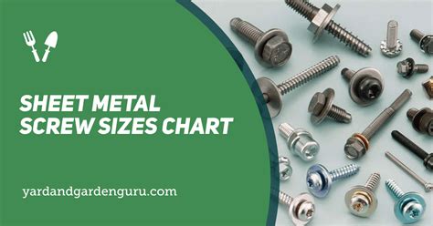 sheet metal screw chart|sheet metal screw chart printable.